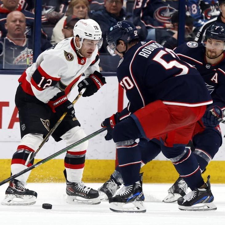 Marchenko's OT goal lifts Blue Jackets over Senators 4-3